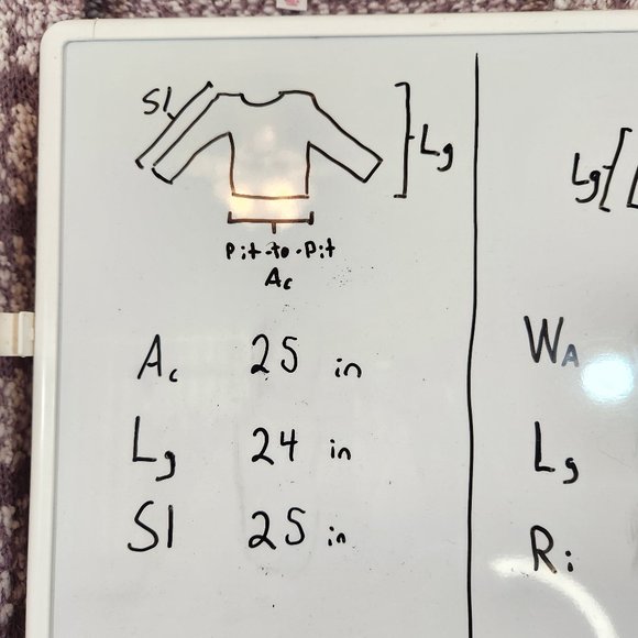 Xhilaration Purple Stripe Cropped Fit LS Sweater 2XL - Picture 8 of 8